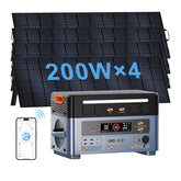 OSCAL PowerMax 2400 Pro With 4×200W Solar Panel