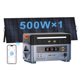 OSCAL PowerMax 2400 Pro 2016Wh With 500W Solar Panel