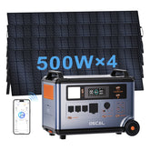 OSCAL PowerMax 6000 With 4×500W Solar Panel