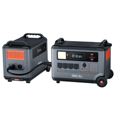 OSCAL Powermax3600 with BP3600 expansion battery