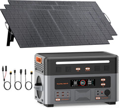 OSCAL 3600PE+200W*3 Solar panels