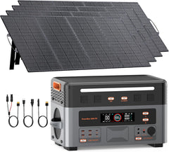 OSCAL 3600PE+400W*4 Solar panels