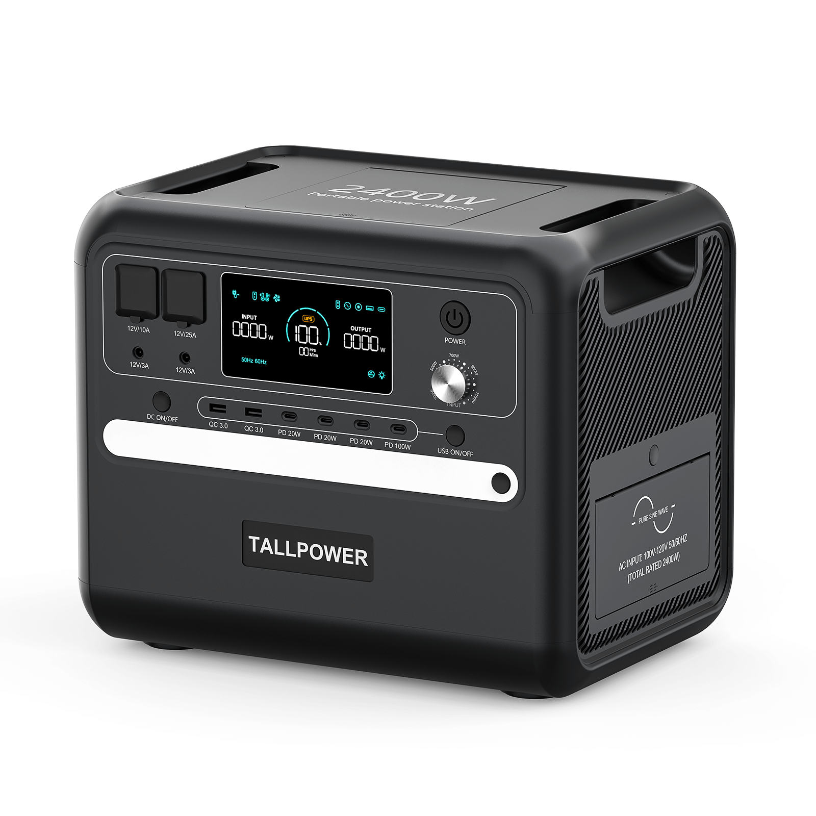 TALLPOWER V2400 Power Station 2160Wh