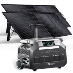 IEE P3200 Power Station with 2×200W Solar Panel