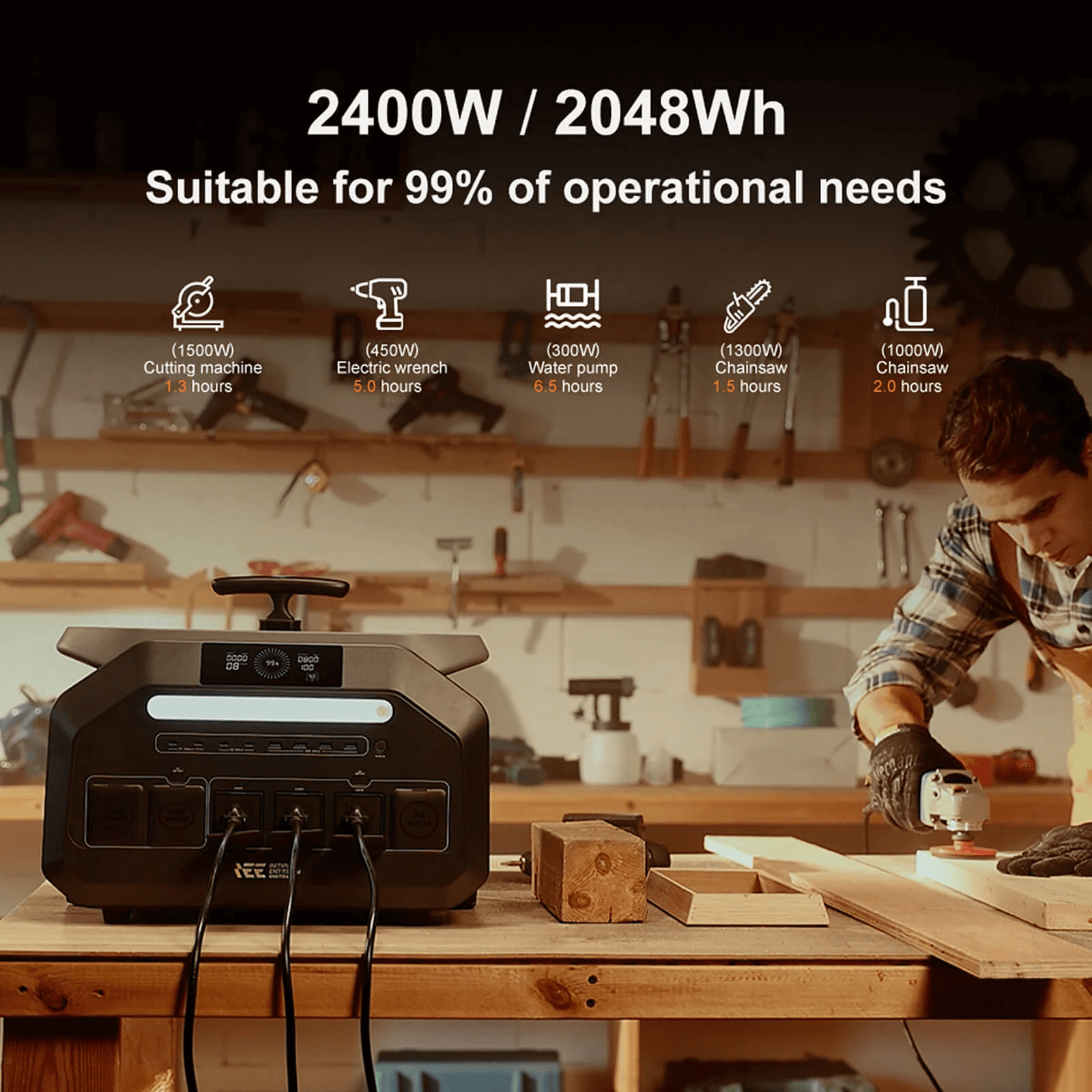 IEE P2400 Solar Generator