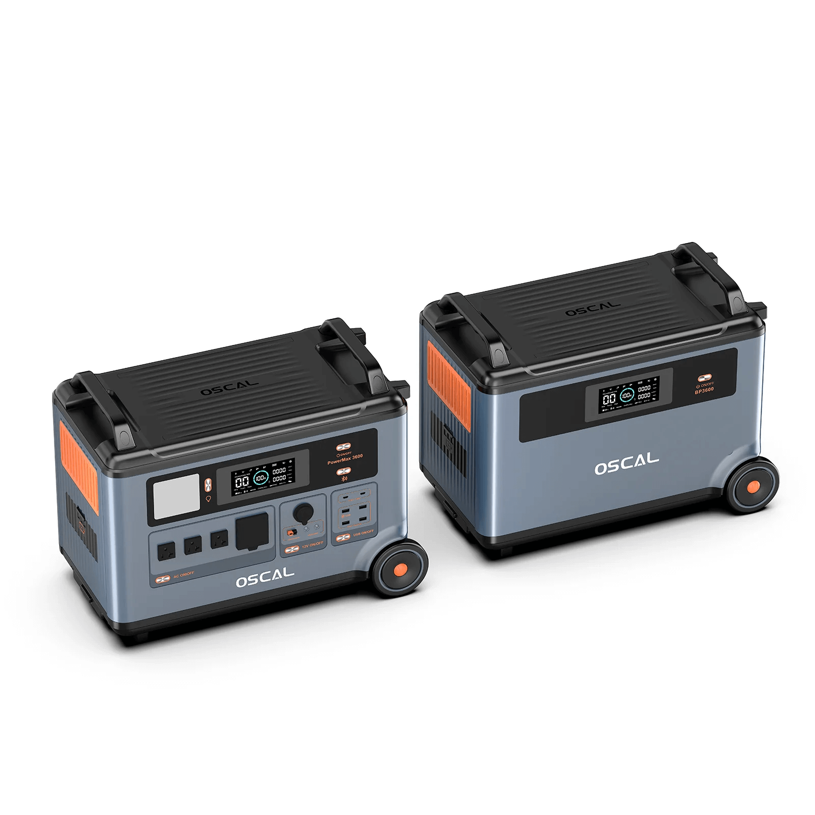 OSCAL Powermax3600 with BP3600 expansion battery