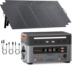 OSCAL 3600PE+400W*3 Solar panels
